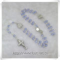 Plastic Rosary Cross Necklace Catholic Rosary (IO-cr240)